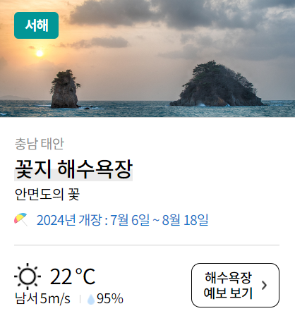 해수욕장 개장