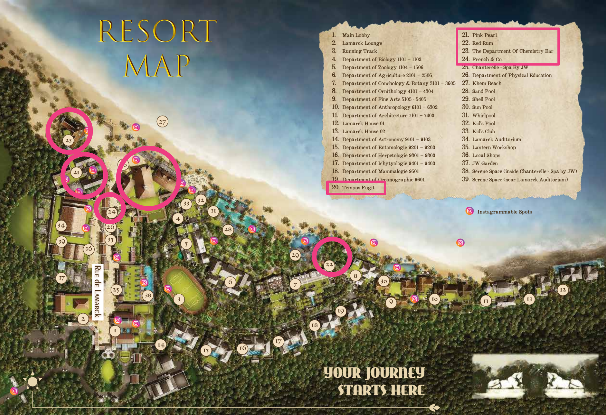 리조트 내 식음업장