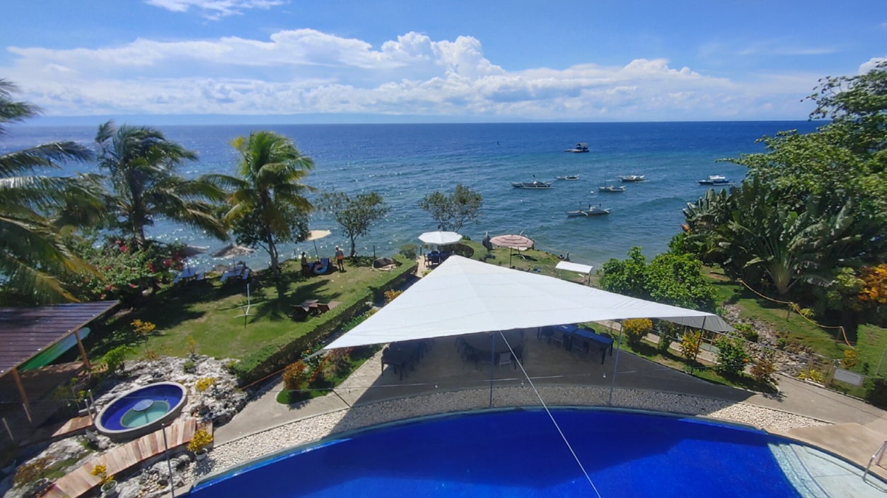 팡로오씨 리조트 객실에서 내려다 본 풍경