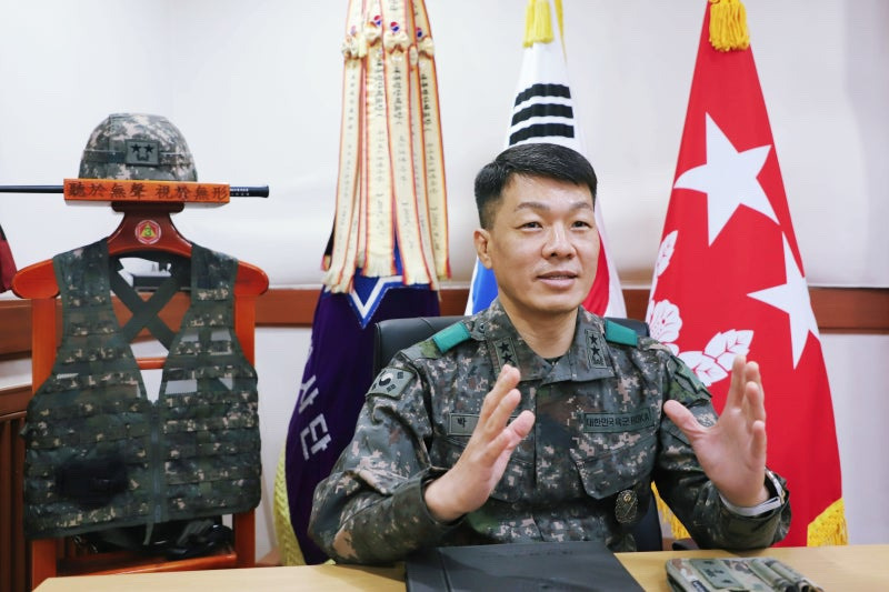 박정택 수도군단장의 군 경력