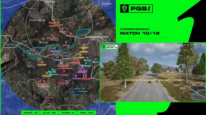 서클이 위쪽으로 극단적으로 튀었습니다