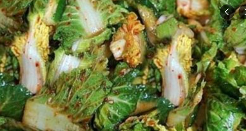 봄동겉절이 황금레시피 백종원