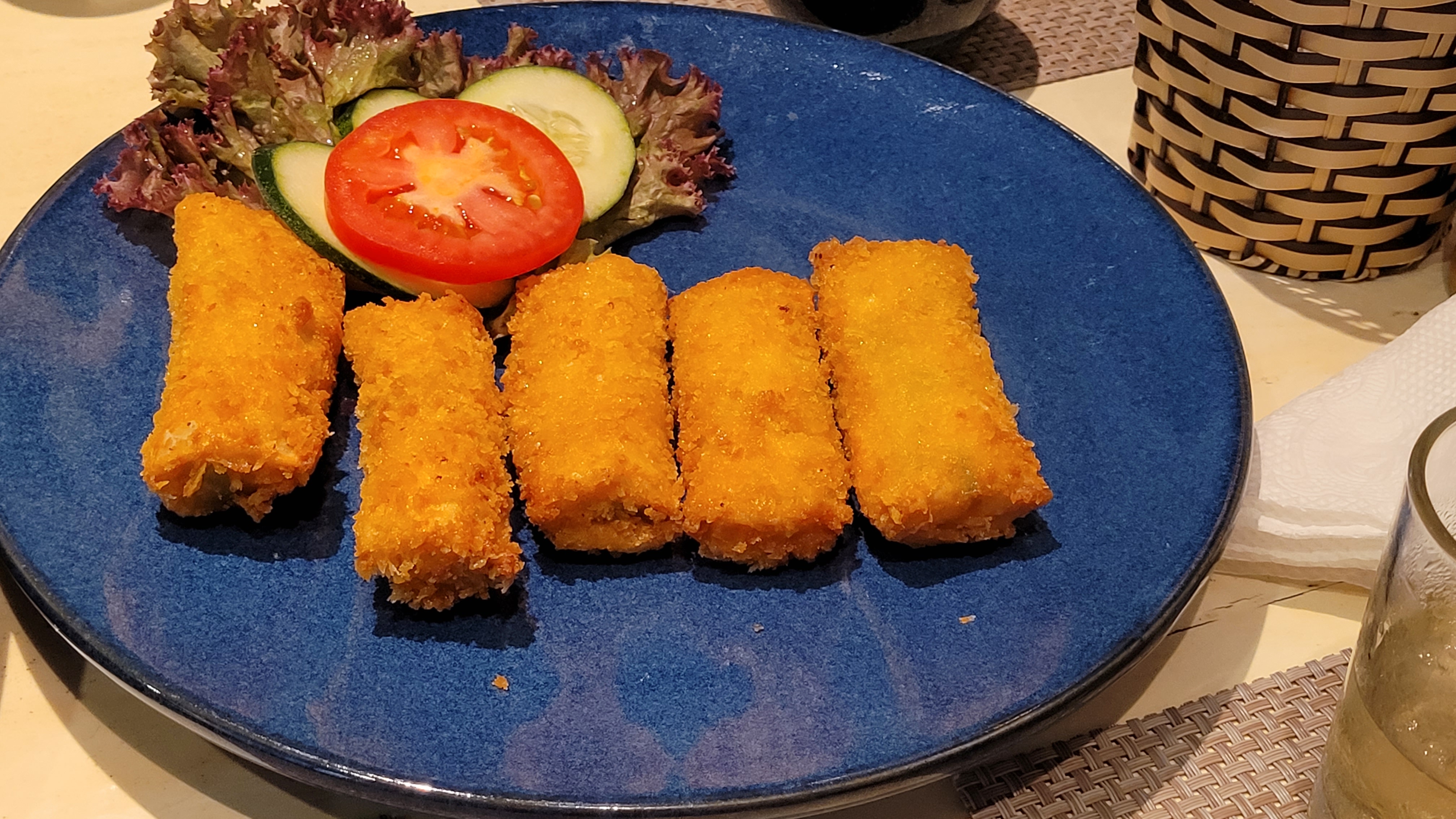 킴레스토랑 해산물 스프링롤