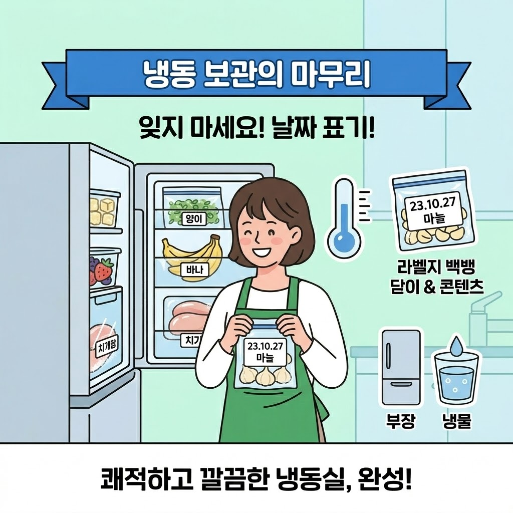 깐마늘 오래보관하는 방법