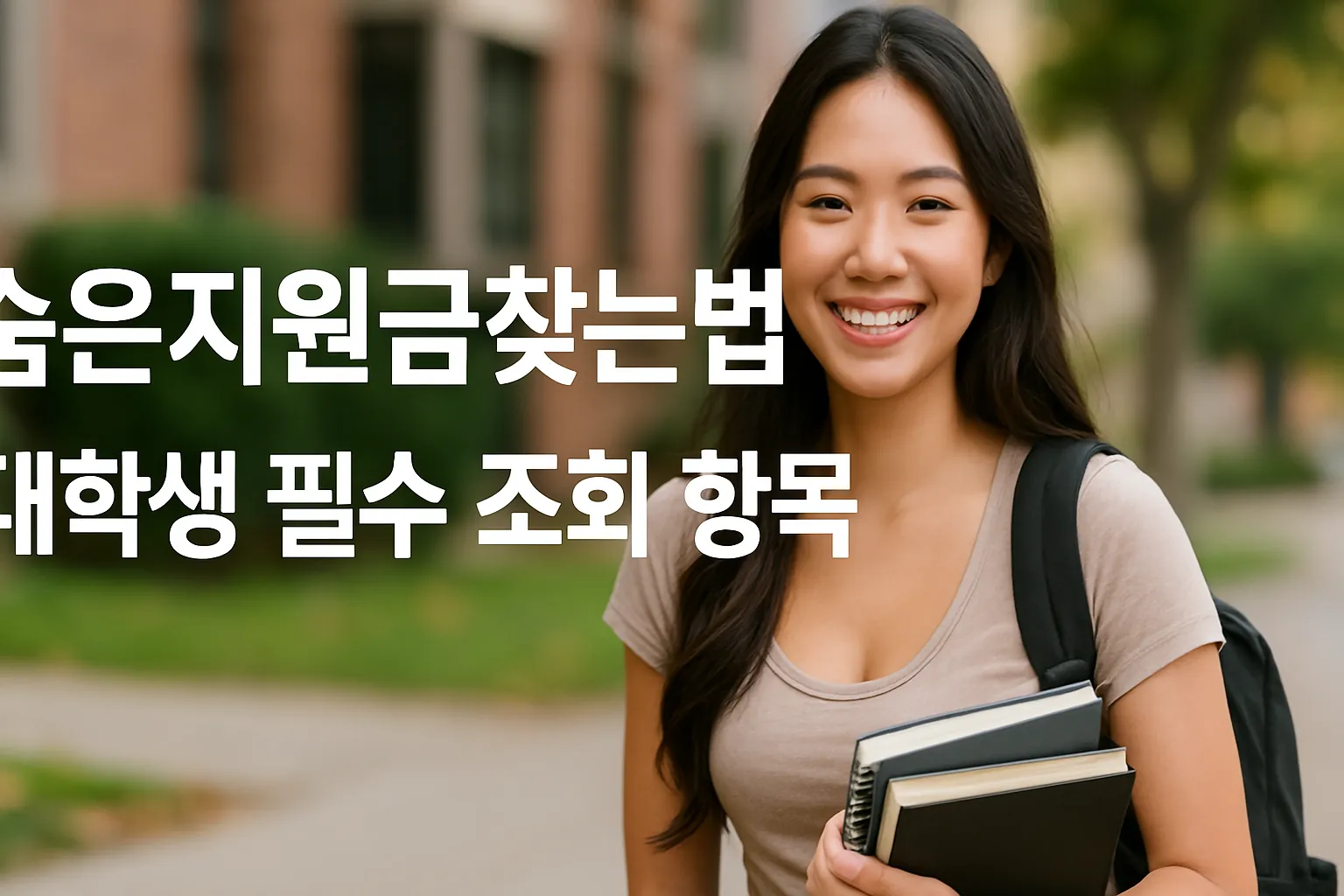 숨은지원금찾는법 대학생 필수 조회 항목