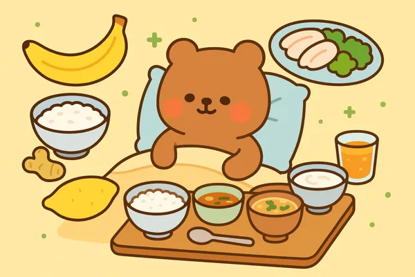 장 회복 음식 간단 정리