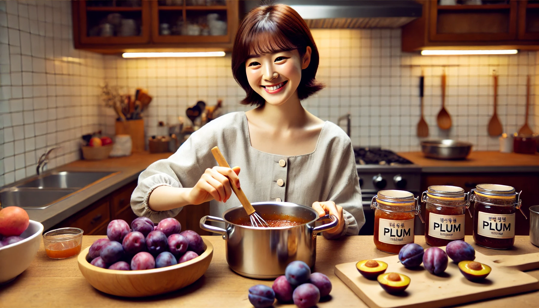 자두 잼
