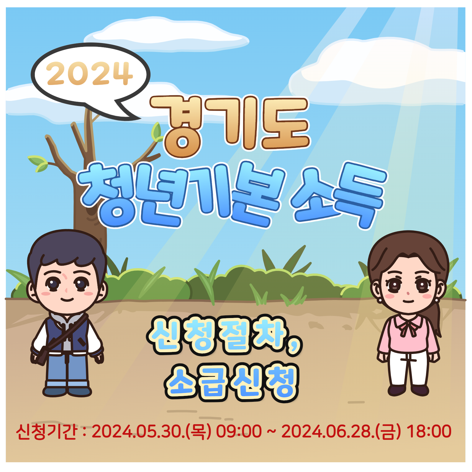 신청절차, 소급신청