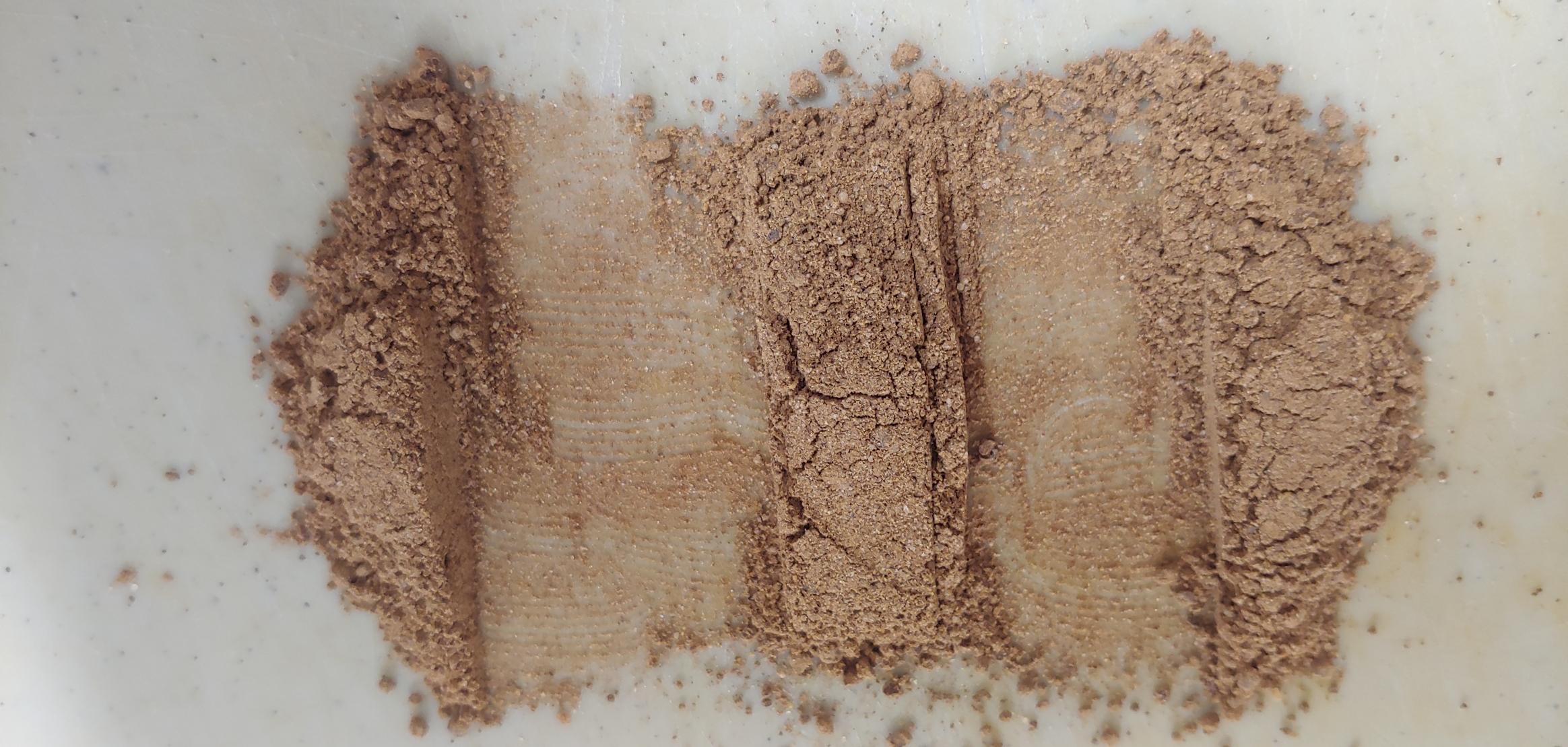 짜파게티 스프를 정확히 1/3등분.