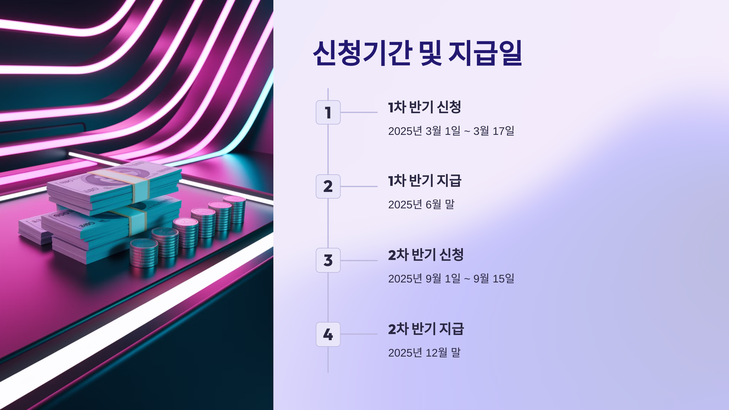 근로장려금 반기신청 지급일