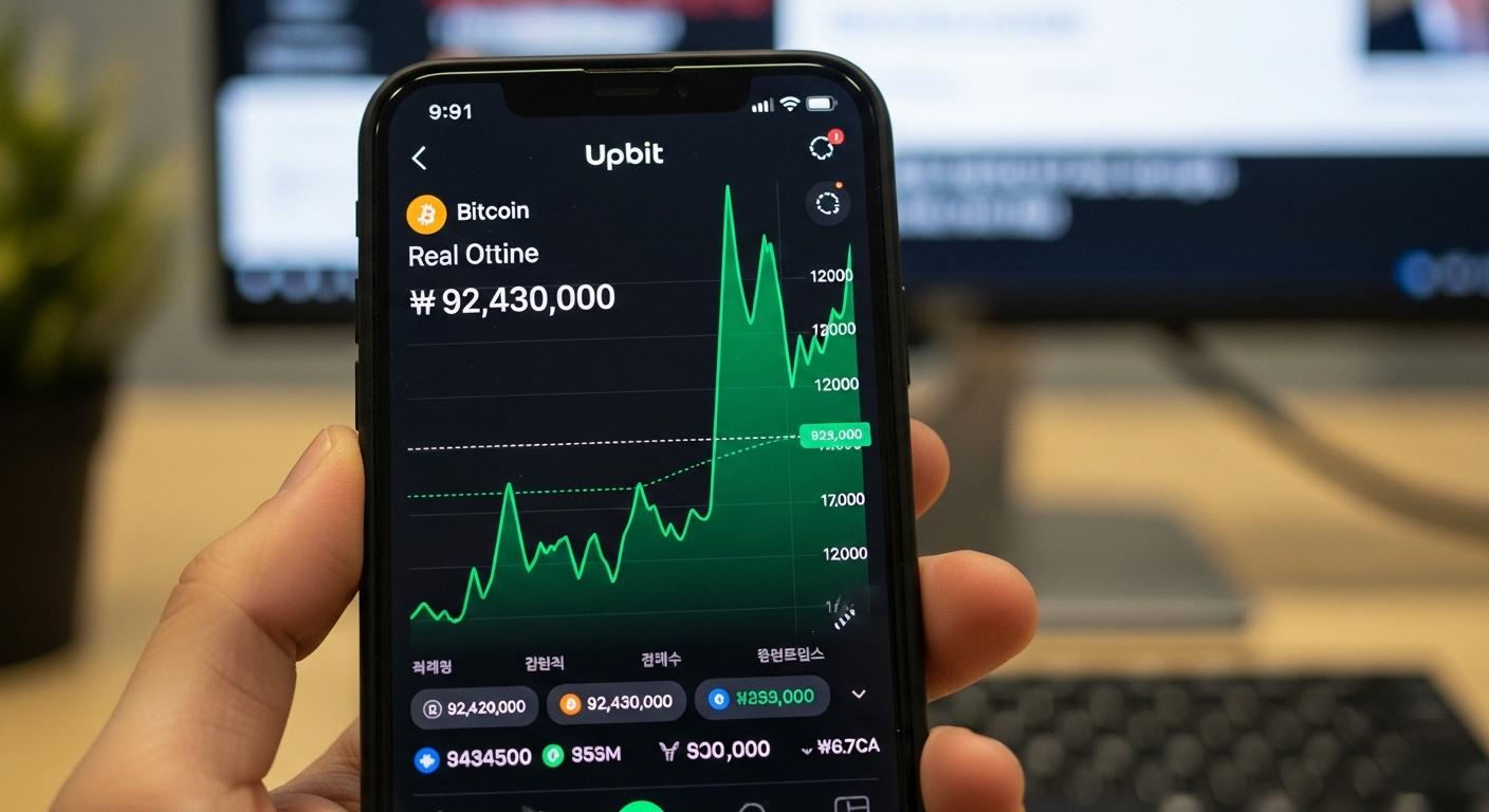 업비트 비트코인 실시간 시세