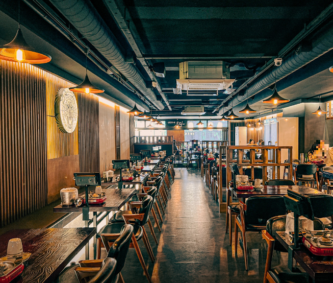 이자카야 토라 내부 모습