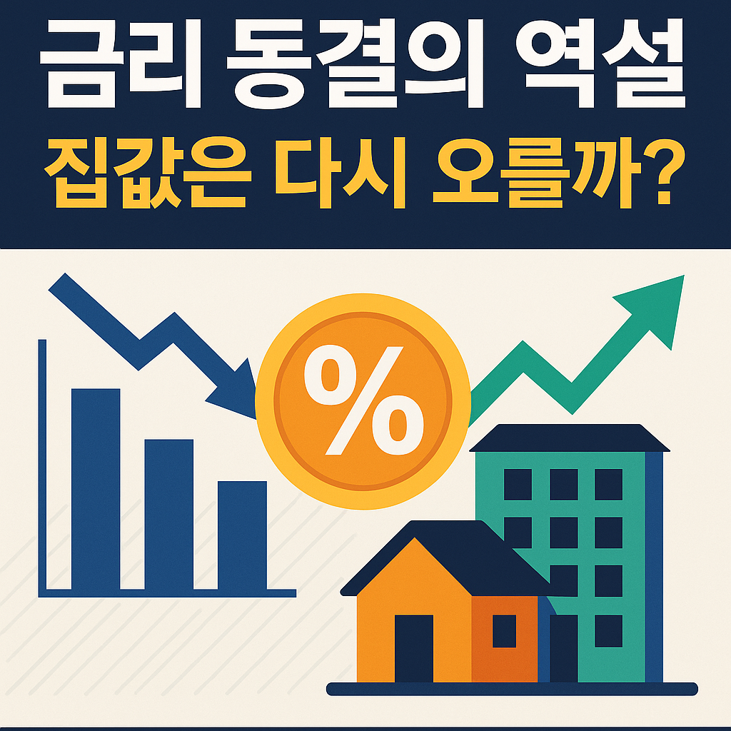 금리 동결의 역설, 집값은 다시 오를까?