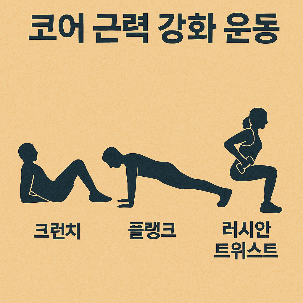 코어근력 강화 루틴