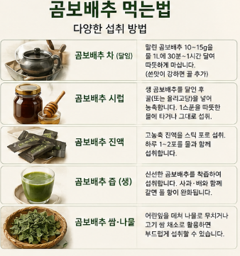 곰보배추-효능-먹는법-시럽-유기농-진액-즙