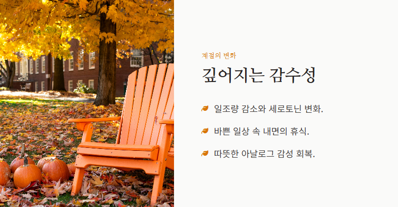 가을 시 모음 베스트