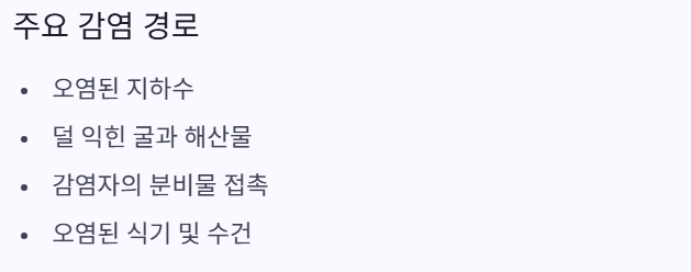 감염경로