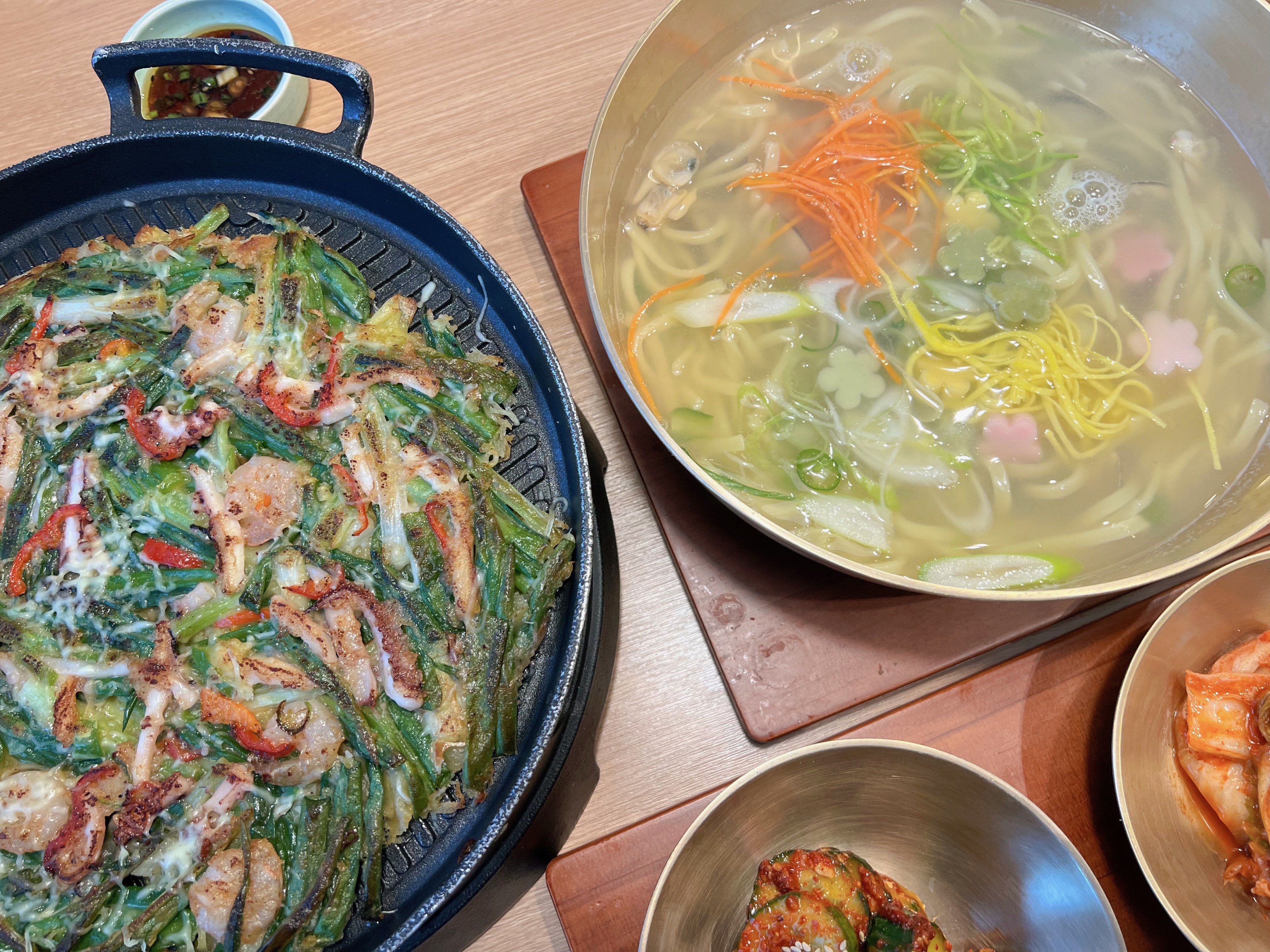 담양 신사와 칼국수 해물파전