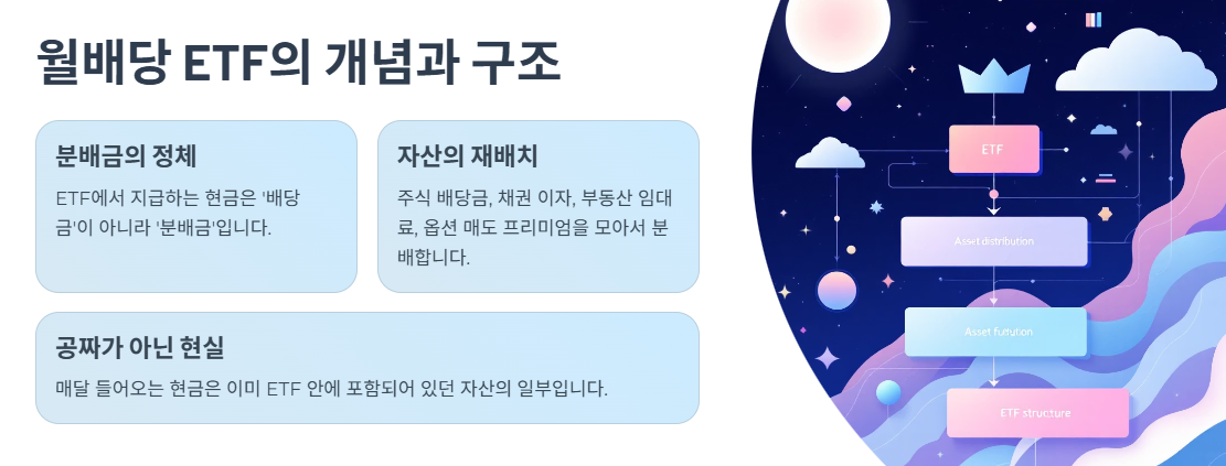 월배당 ETF의 개념과 구조