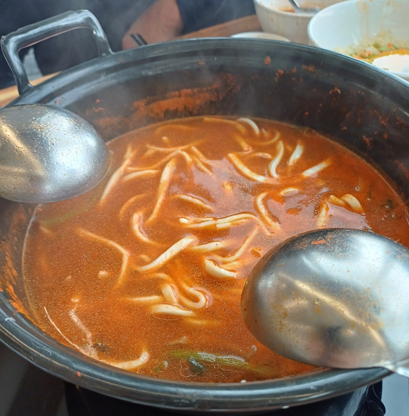 등촌동 칼국수 볶음밥