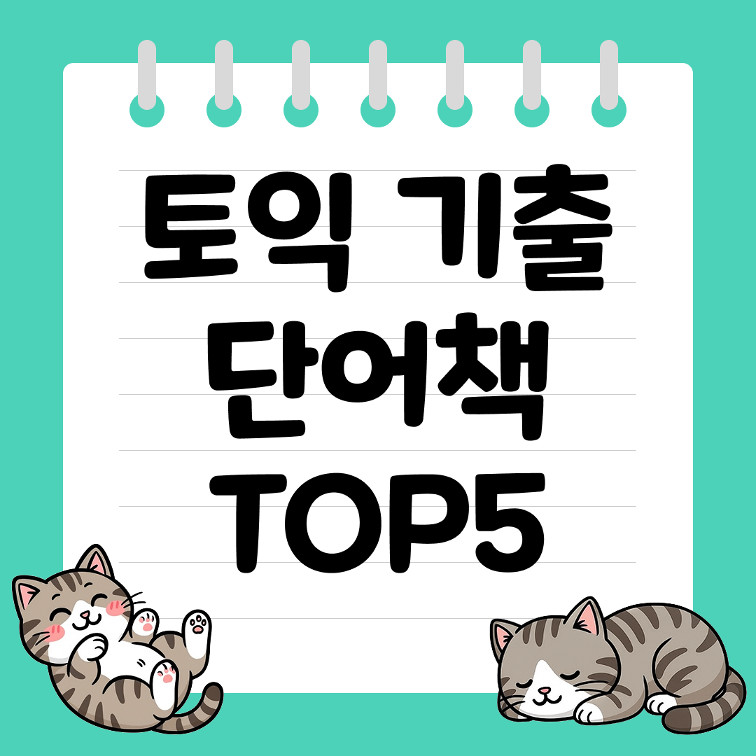 2026 최신 토익 기출 단어책 추천 순위 TOP5