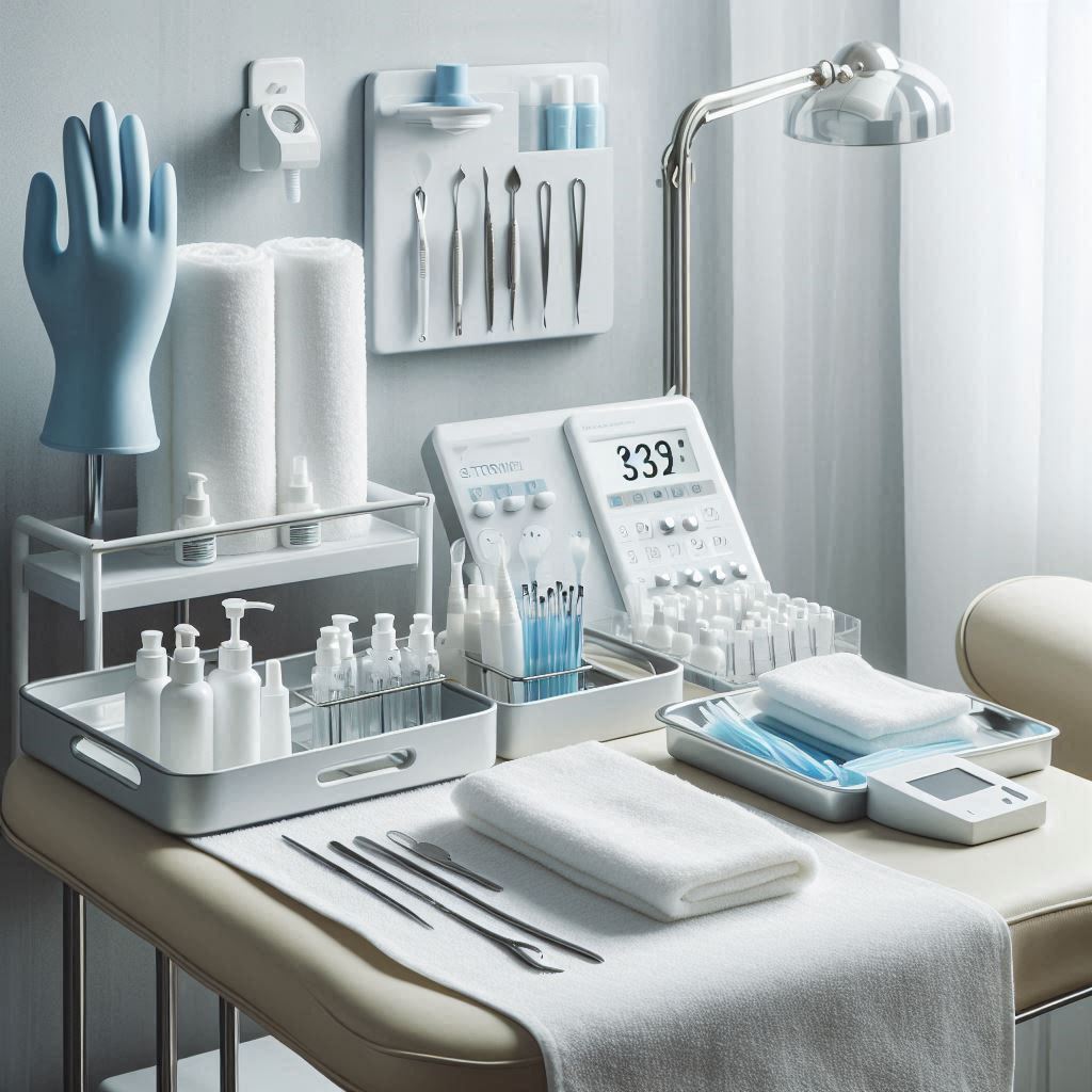 피부,체형관리 샵 배경