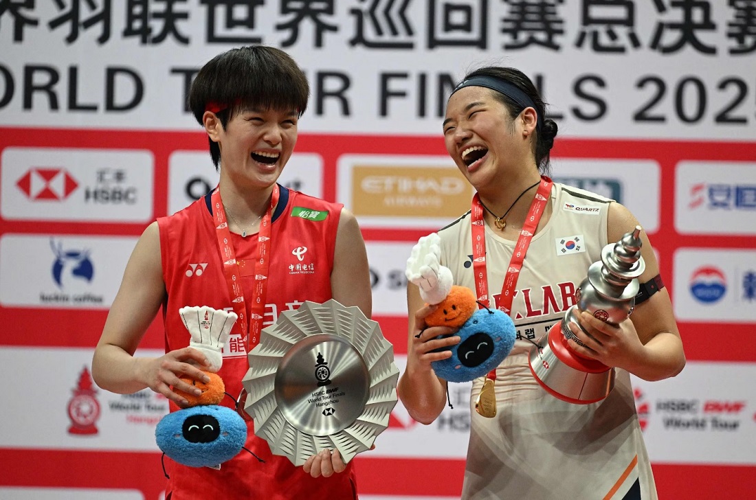 배드민턴 세계 최강자 안세영 월드투어 파이널스 우승