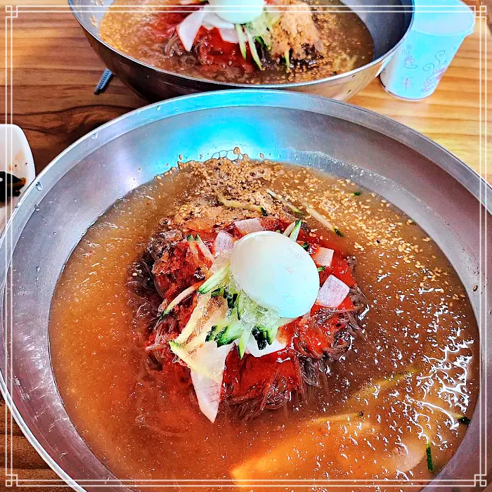 인천 화평동 맛집 수박냉면, 세숫대야 냉면