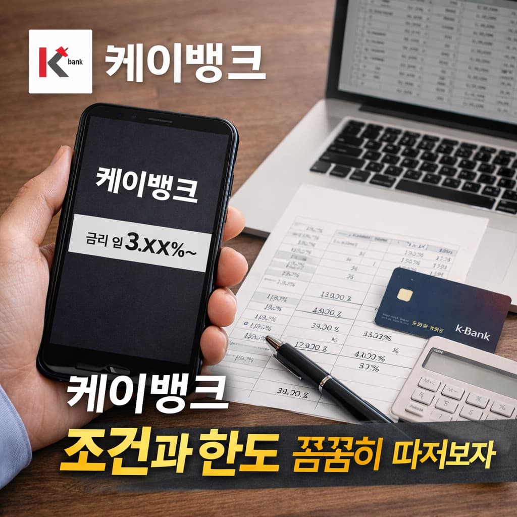 케이뱅크 대출 구조 인포 그래픽