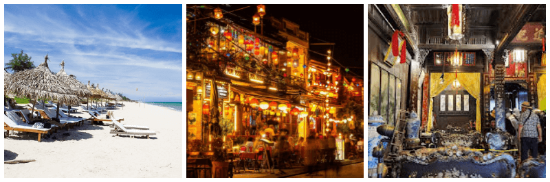 안방 비치&#44; 호이안 야시장&#44; 떤끼 고택 사진