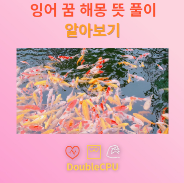 잉어 꿈 해몽 뜻 풀이