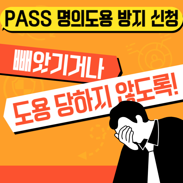 PASS 명의도용 방지