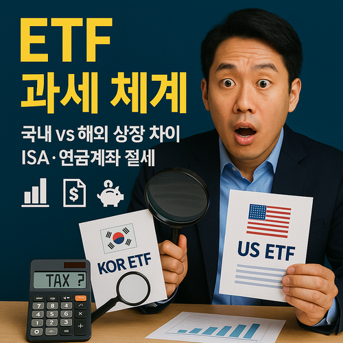 ETF 과세 체계 국내, 해외 상장 차이, ISA 연금계좌 절세 실전 가이드