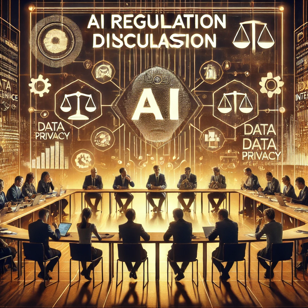 AI 규제 논의 이미지 사진