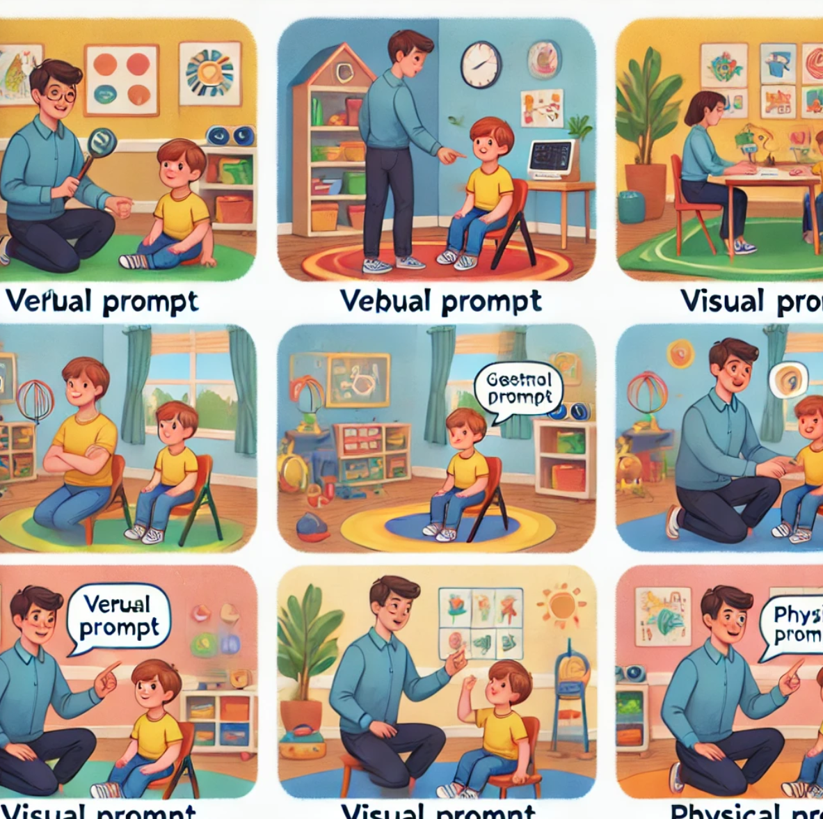 응용행동분석(ABA)에서 촉진(Prompting)의 원리와 실제적용