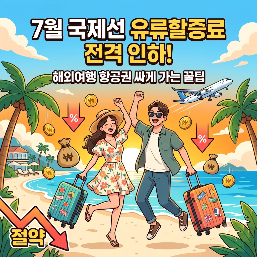 7월 국제선 유류할증료