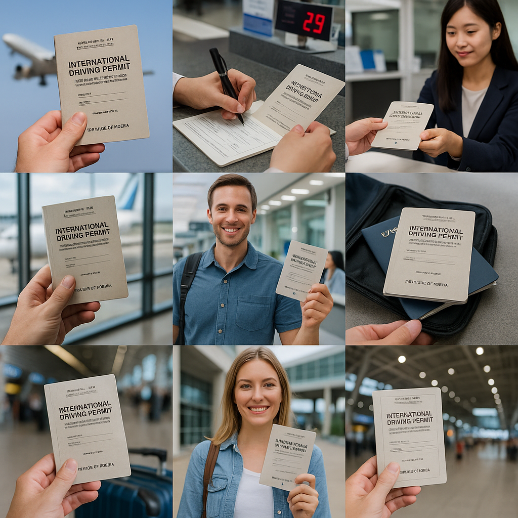 해외여행 필수! 국제면허 발급법