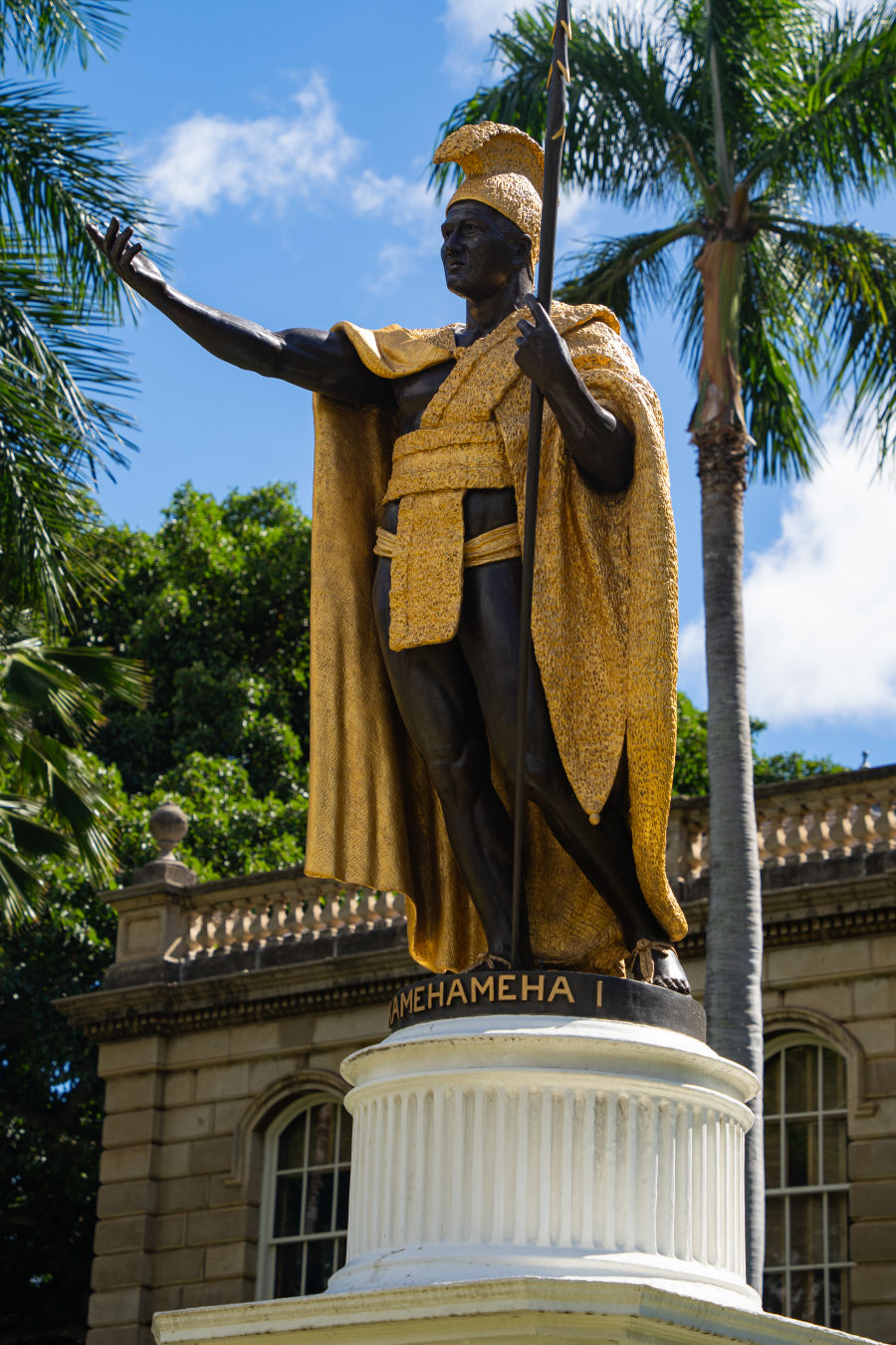 하와이 카메하메하 동상