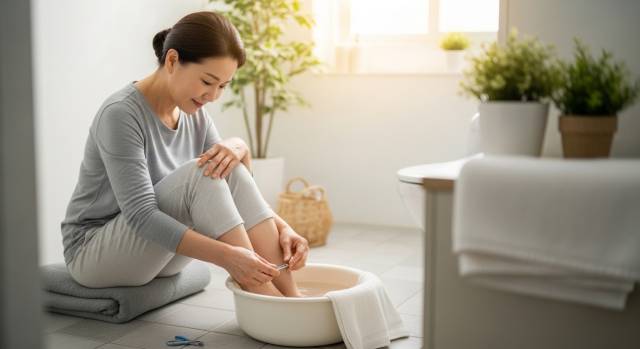 발톱 무좀 냄새 원인 발 청결 관리