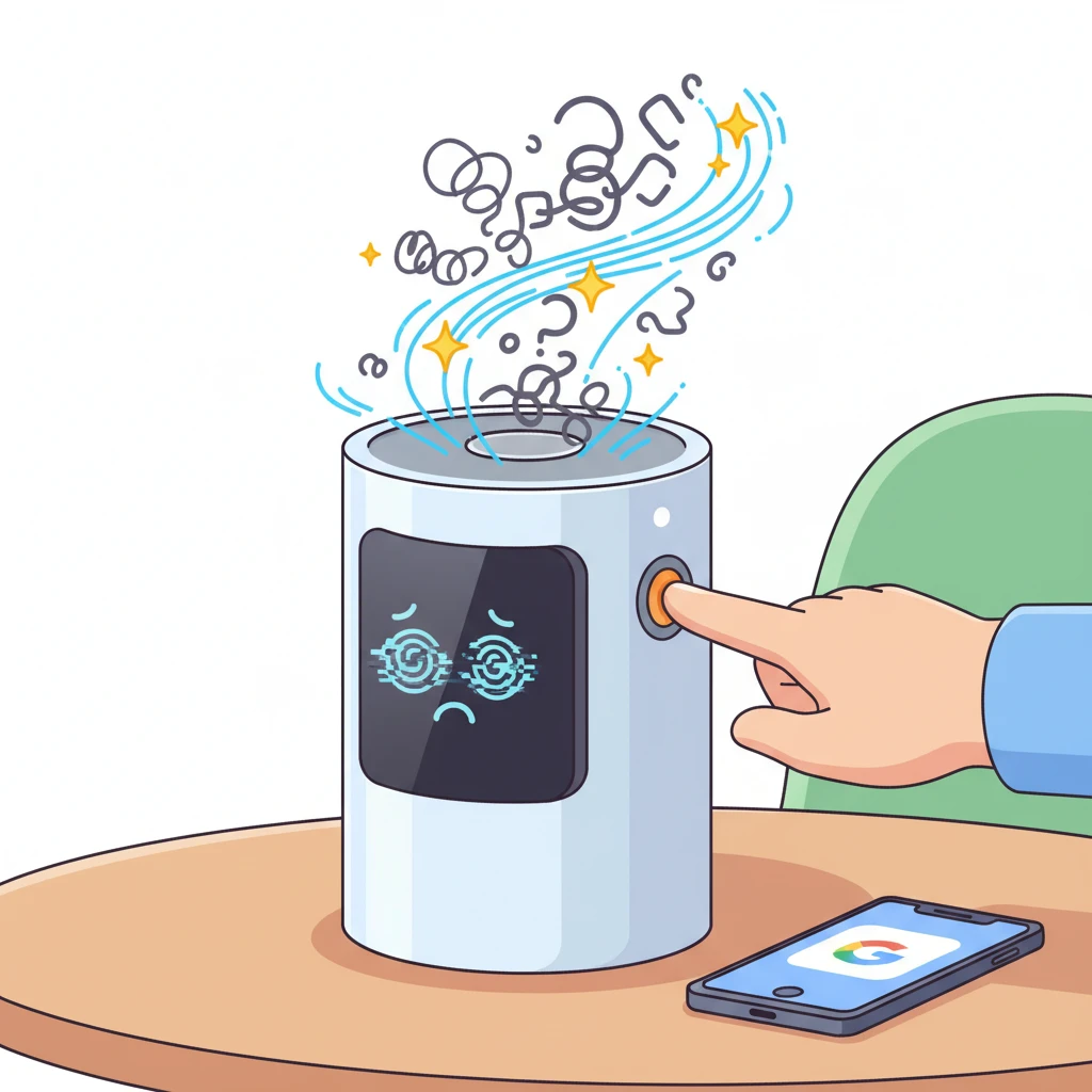 크롬캐스트 기기를 찾을 수 없음 증상..