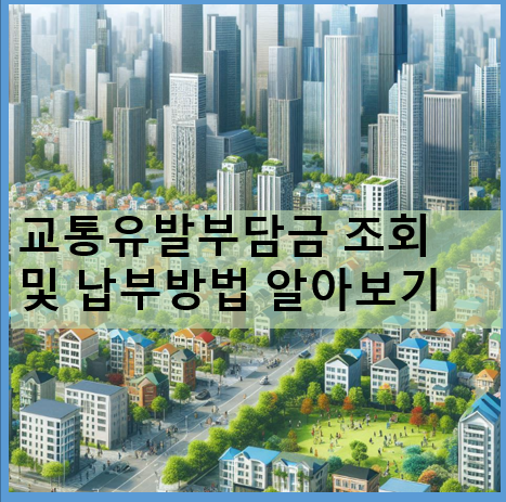 교통유발부담금-조회-납부-계산방법