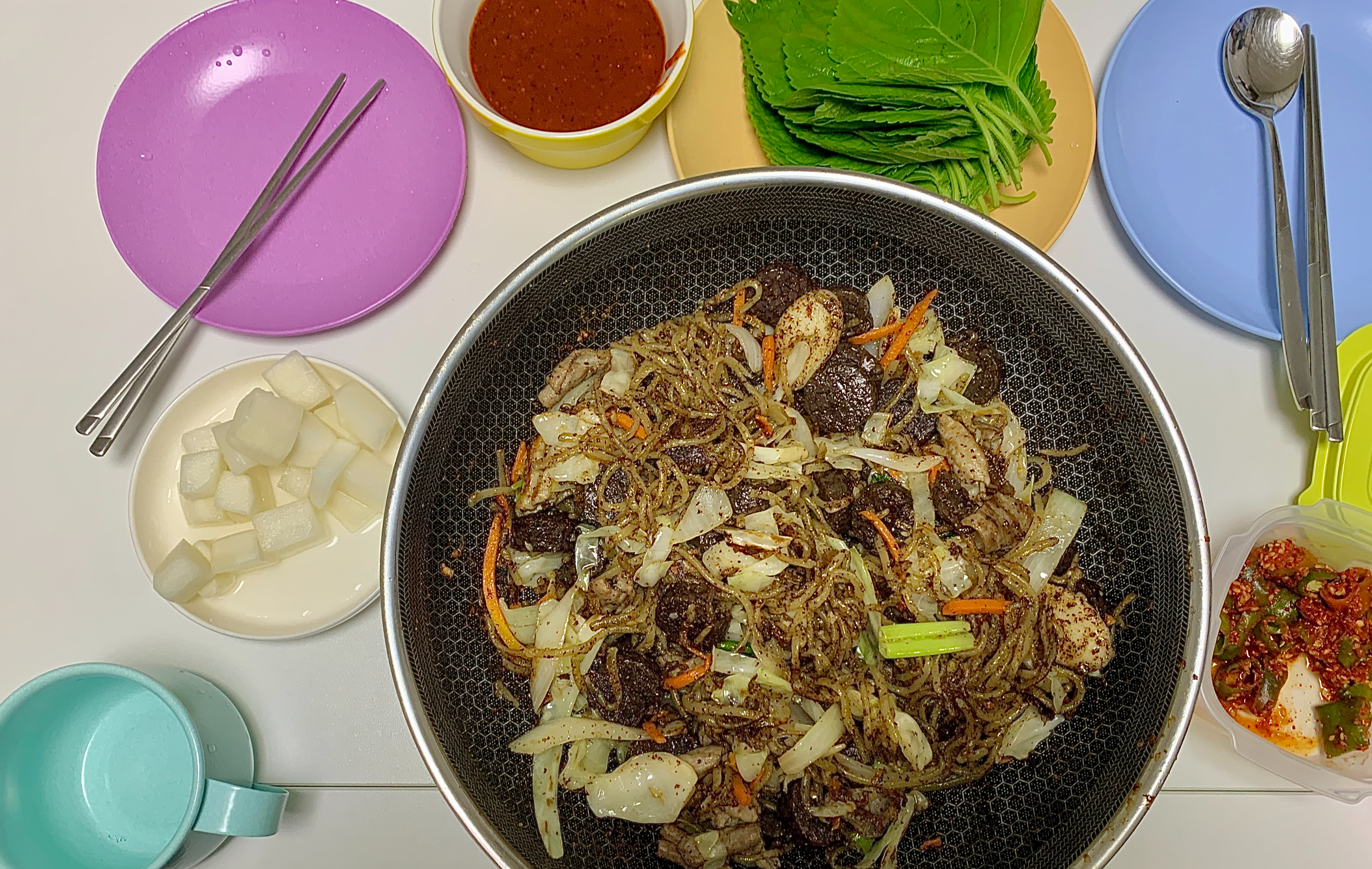 순대볶음-백순대-신림동-백순대볶음-술안주-저메추-안주추천