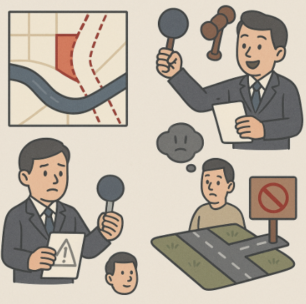 도시계획도로 포함 토지 낙찰