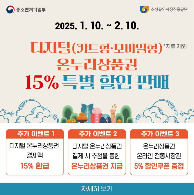설날 맞이 온누리상품권 구매 가이드: 할인부터 사용처까지 완벽 분석