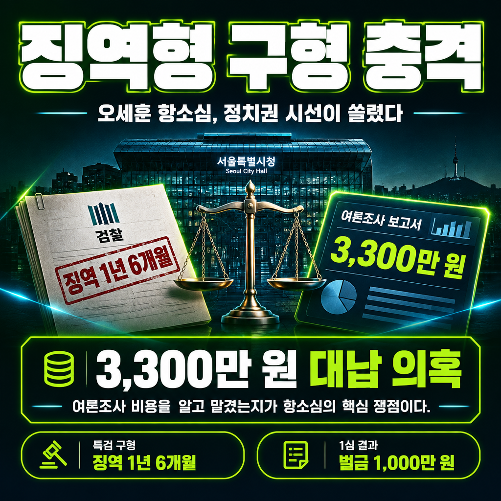 징역형 구형 충격