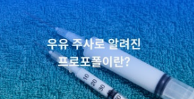 우유주사 프로포폴