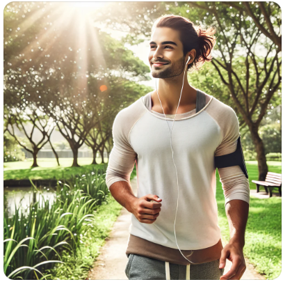 걷고있는 남성 이미지