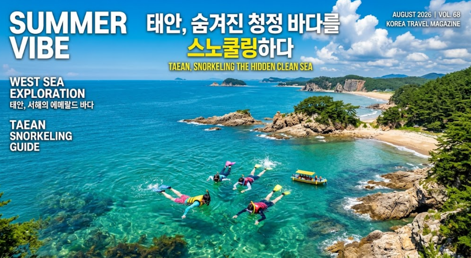 태안 스노쿨링 명소