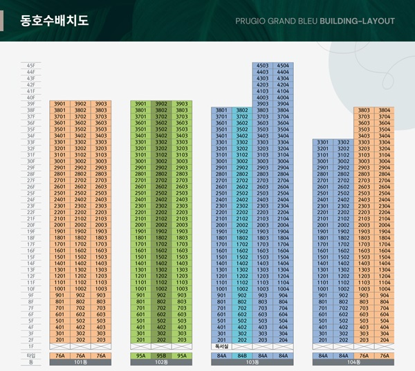 금정역-푸르지오그랑블-동호수배치도1