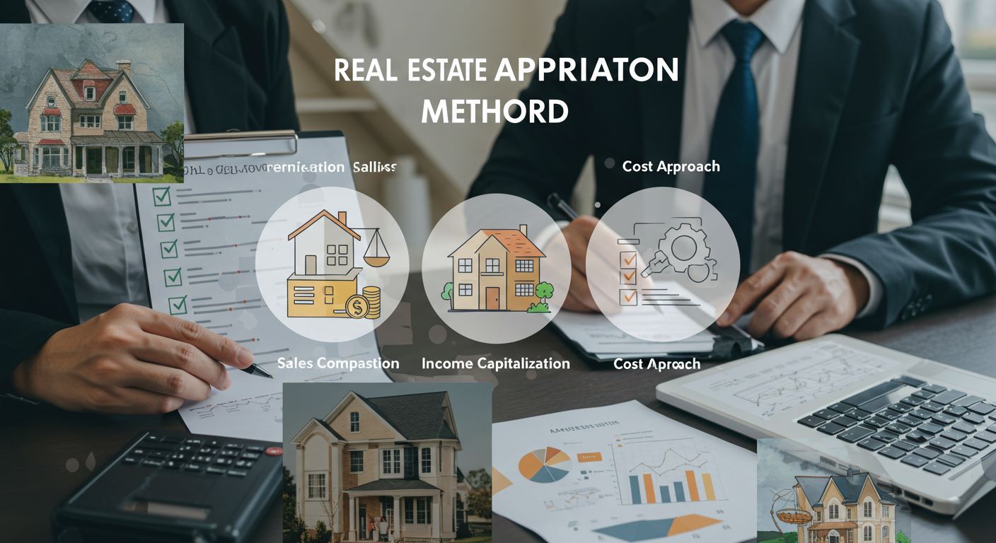 부동산 감정평가방식을 회의하는 모습